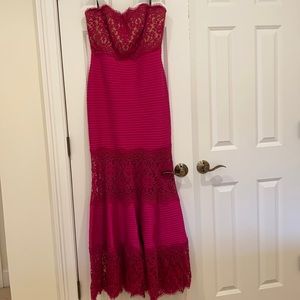 Strapless Tadashi Shoji Gown